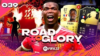 Opening my RED PLAYER PICKS amp replacing POGBA FIFA 22 Road to Glory 39 [upl. by Birgit]