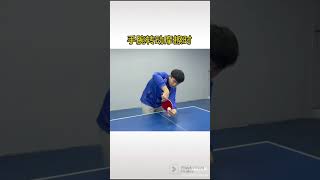 table tennis Types of reception vs backspin [upl. by Lilahk]