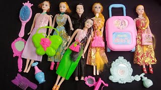 Barbie Doll unboxing ASMR Toys Unboxing video people play with toys barbie and Ken doll [upl. by Hguh]