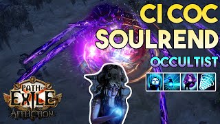 323 CoC Soulrend of Reaping Build  Occultist  Affliction  Path of Exile 323 [upl. by Line]