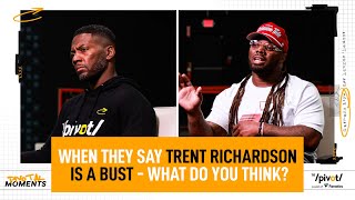 Trent Richardson reacts to being called one of the biggest busts in NFL History amp RC apologizes [upl. by Idurt]