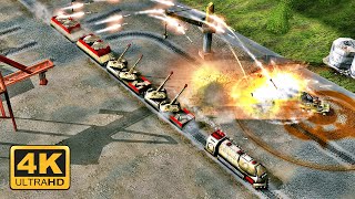 Command amp Conquer Generals  Combat Train Units  Comes with The Storm😈 [upl. by Eikcor970]