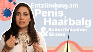 Penis rot und juckt Balanitis Folikulitis amp Seborrhoisches Ekzem  Ärztin erklärt [upl. by Aldon]