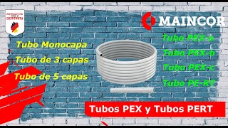 Tubos PERT PEXa PEXb PEXc Usos ventajas características y más [upl. by Ellenid]