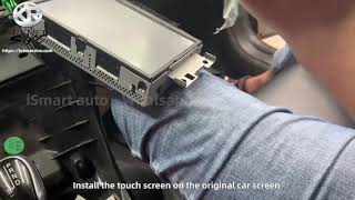 Installation of Volvo V40 S60 V60 XC60 V70 S80 Wireless CarPlay Touch Screen [upl. by Yanat789]