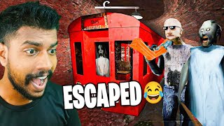 Epic Train Escape From Grannys House 🥵 Granny 3 Malayalam [upl. by Madaih]