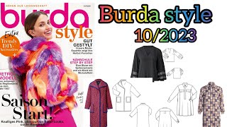 Burda style 102023 full preview 💕 [upl. by Eeluj]