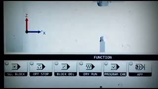 VMC DMG MORI Control panel operating panel and program display [upl. by Milon]