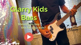 Should you purchase this for your kids Heres my review of the Glarry GP 36quot Kids Bass w20W Amp [upl. by Duffy]