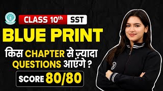 Class 10 SST Official Marking Scheme  Chapter Wise Weightage  Class 10 Most Important Chapters [upl. by Rellim195]