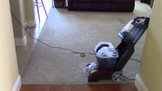 Hoover Power Scrub Deluxe Carpet Cleaning [upl. by Davide]