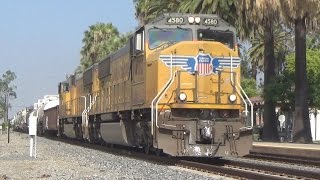 Railfanning Ontario California  81016 [upl. by Netsryk]