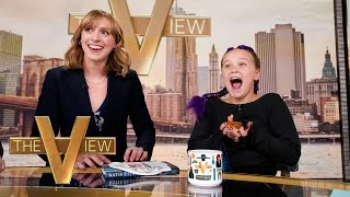 Katie Ledecky Surprises 8YearOld Super Fan On The View [upl. by Yancey402]