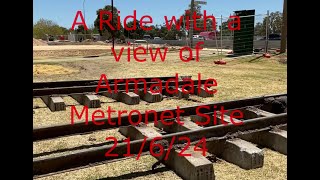 A ride with a view along the Metronet Sites Around Armadale WA 21 6 24 [upl. by Irianat]