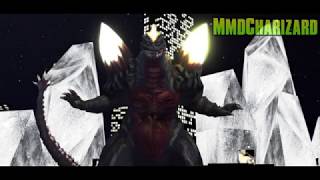 MMD Model Showcase  SpaceGodzilla [upl. by Schoof]