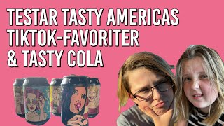 Testar Tasty Americas mysterybag TikTokfavoriter och ett urval av Tasty Cola [upl. by Constantine]