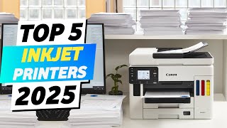 Top 5 Best Color Inkjet Printer 2025  Best Printer For Home Use  Best All In One Printer [upl. by Niwrad]