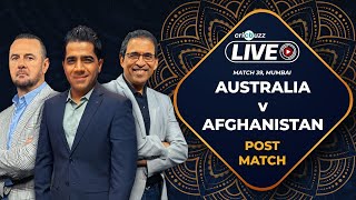 Cricbuzz Live Maxwells epic 201 takes Australia to WorldCup Semis bt Afghanistan by 3 wkts [upl. by Mitch]