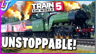 Train Sim World 5  Can Scotsman Stop A RUNAWAY Class 43 HST [upl. by Lairea]