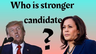 Kamala Harris Vs Donald Trump l Who is stronger candidate for upcoming elections [upl. by Ecinert756]