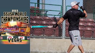 2023 40 Major Plus Senior Softball World Championships Clips  Las Vegas NV [upl. by Vey]