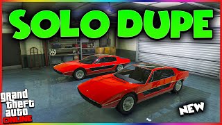 SOLO  GTA 5 ONLINE CAR DUPLICATION GLITCH  gta 5 money glitch  gta 5 duplication glitch [upl. by Ailedroc]