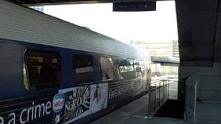 Israel Railways IC3 train at Tel Aviv HaShalom station [upl. by Annawahs]