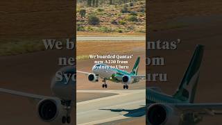 We boarded Qantas new A220 from Sydney to Uluru [upl. by Leimaj]