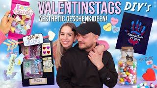 DIY VALENTINSTAG GESCHENKE 💘 🆘 Valentinstag Geschenk für Freund selber machen 2023 Cali Kessy [upl. by Eelidnarb]