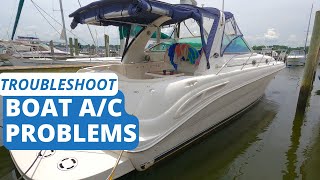 HOW AND WHY WE FLUSHED OUR BOAT AIR CONDITIONING SYSTEMS cruisair [upl. by Ettenaj]