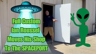 Full Custom Ian Roussel Gives You A Tour Of His NEW SHOP And ICONIC Location 👽👽 [upl. by Base]