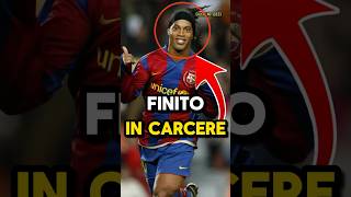 😨Top 3 calciatori finiti in carcere calcio football sports ronaldinho [upl. by Lennod]