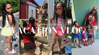 VACATION VLOG Spring Break Prep GRWM Zoo World Beach Day  etc [upl. by Marchak]