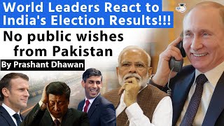 Except Pakistan all World Leaders Congratulate PM Modi on Election Victory  What did Canada say [upl. by Blas248]