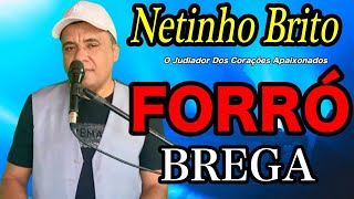 Forró Brega Romântico Netinho Brito o judiado dos corações apaixonados [upl. by Adnoraj]