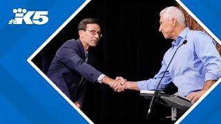 Washington gubernatorial candidates Bob Ferguson Dave Reichert debate top issues [upl. by Froh282]