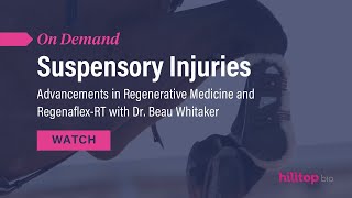 Suspensory Injuries Advancements in Regenerative Medicine and RegenaflexRT [upl. by Kopp]