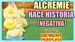 ALCREMIE ES DESINSTALADO del JUEGO en EL COMBATE POKÉMON IMPOSIBLE [upl. by Eikkin666]