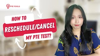 RESCHEDULE OR CANCEL MY PTE TEST IN 2022  PTETOOLS [upl. by Ttenna]