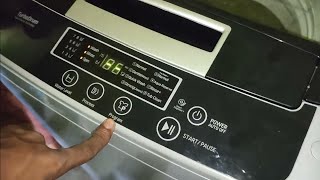 LG washing Machine Demo  LG washing machine T65SKSF1Z LG top load washing machine Demo [upl. by Nhguavahs77]