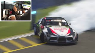 Drifting Supra A90 at VDC Okayama Layout B  Assetto Corsa 4K [upl. by Inajar734]