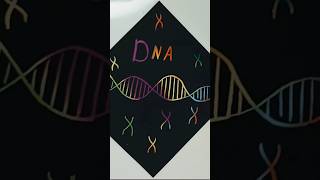 DNA youtubecreatorcommunity art scratchart youtubeshorts tiktok satisfyingasmr drawing [upl. by Conley]