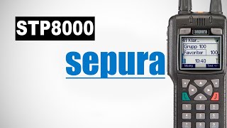 RADIO TETRA SEPURA STP8000  FUNCIONAMIENTO Y CARACTERISTICAS 💎Parte 1 [upl. by Elston]