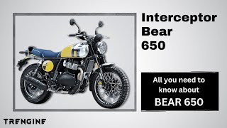 Bear 650  Whats new and different from Interceptor 650  Royal Enfield  Trengine [upl. by Supmart984]