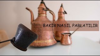 PRATİK BİLGİ 😍 BAKIR NASIL PARLATILIR 💕 [upl. by Euqinna]