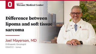 Difference between lipoma and soft tissue sarcoma  OSUCCC – James [upl. by Wendie404]