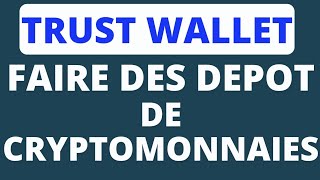 TRUST WALLET FAIRE UN DEPOT SUR TRUSTWALLET A TRAVERS UN ÉCHANGEUR [upl. by Nasus]