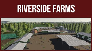 Farming Simulator 19 – Map Tour – RIVERSIDE FARMS [upl. by Sternberg103]