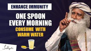 Eat This Daily One Spoon In Morning With Warm Water  Increase Immunity and Oxygen  Sadhguru [upl. by Vladimar6]