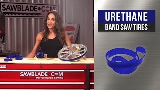 Urethane Band Saw Tires  Product Overview by sawbladecom [upl. by Adamis]